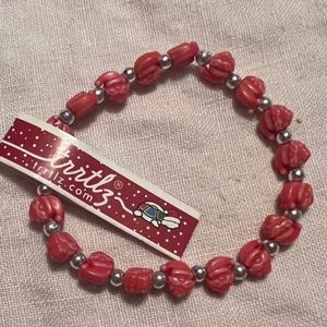 (1) Trrtlz Christmas Bracelet - Red Santas